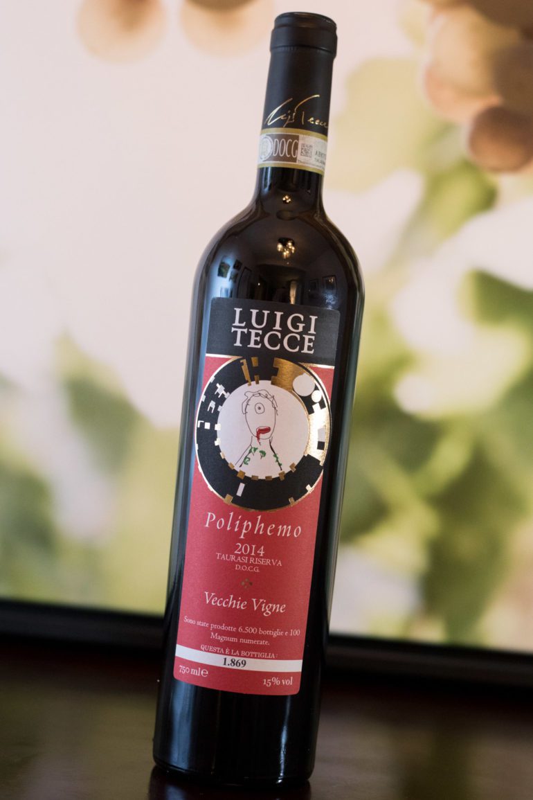 2014 Luigi Tecce "Poliphemo" Taurasi Riserva ©Kevin Day/Opening a Bottle