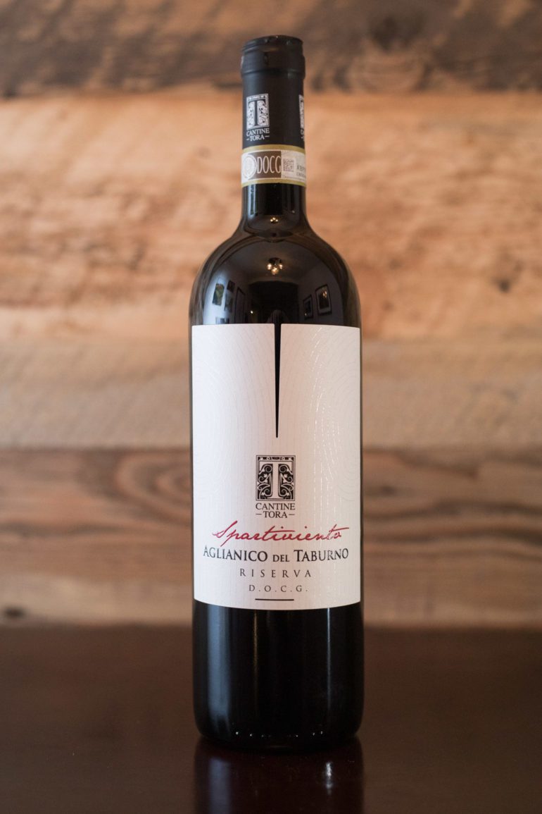 2013 Cantine Tora "Spartiviento" Aglianico del Taburno ©Kevin Day/Opening a Bottle