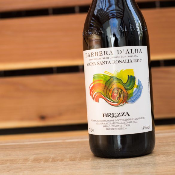 2017 Brezza "Vigna Santa Rosalina" Barbera d'Alba ©Kevin Day/Opening a Bottle