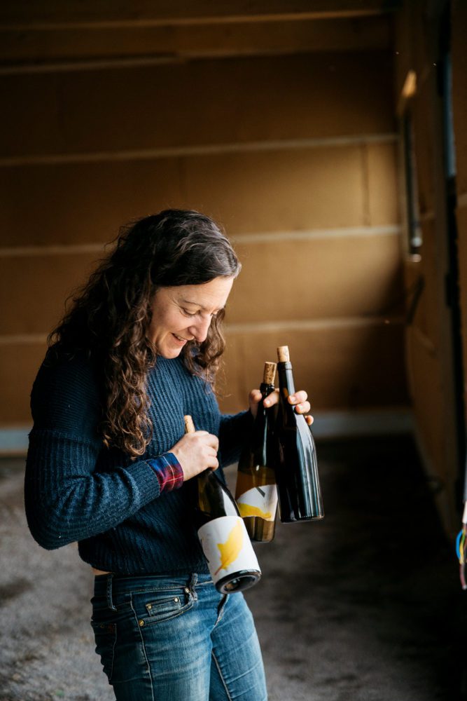 Winemaker Alice Bouvot of Domaine de l’Octavin. / ©Cecilia Magnusson