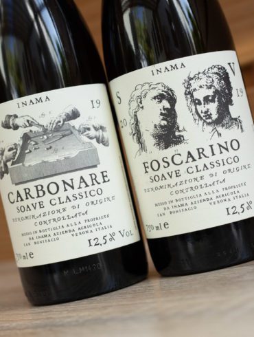 The two Soave Cru wines from Inama. ©Kevin Day/Opening a Bottle