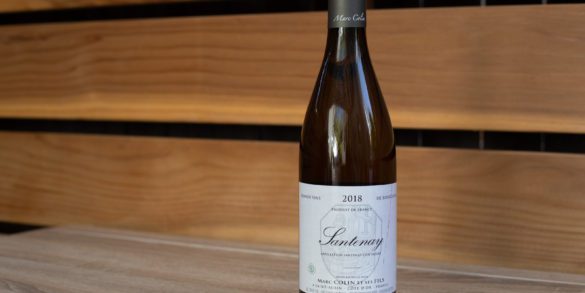 2018 Marc Colin Santenay Blanc ©Kevin Day/Opening a Bottle