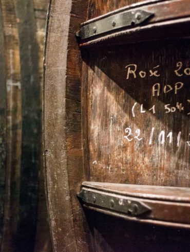 The 110-year-old foudre casks. ©de Maison Selections