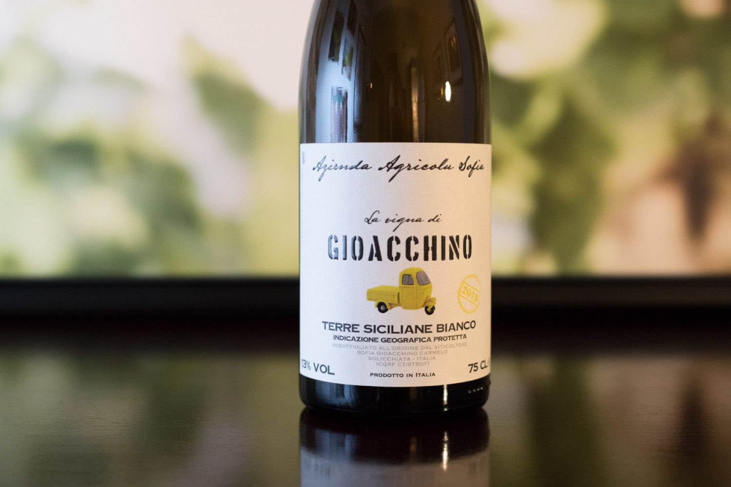 2019 Azienda AGricola Sofia "La Vigna di Gioacchino" Terre Siciliane Bianco ©Kevin Day/Opening a Bottle