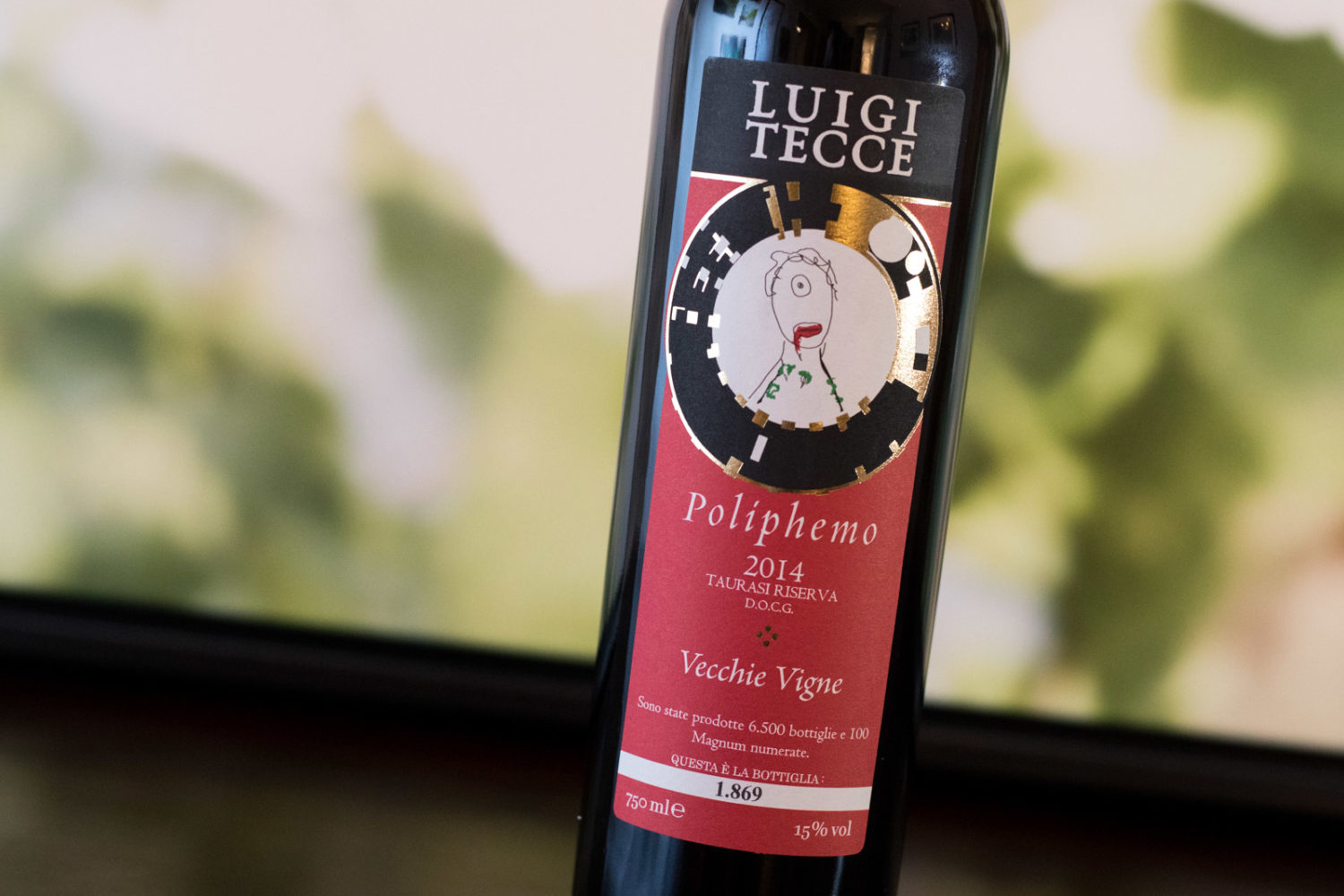 2014 Luigi Tecce "Poliphemo" Taurasi Riserva ©Kevin Day/Opening a Bottle