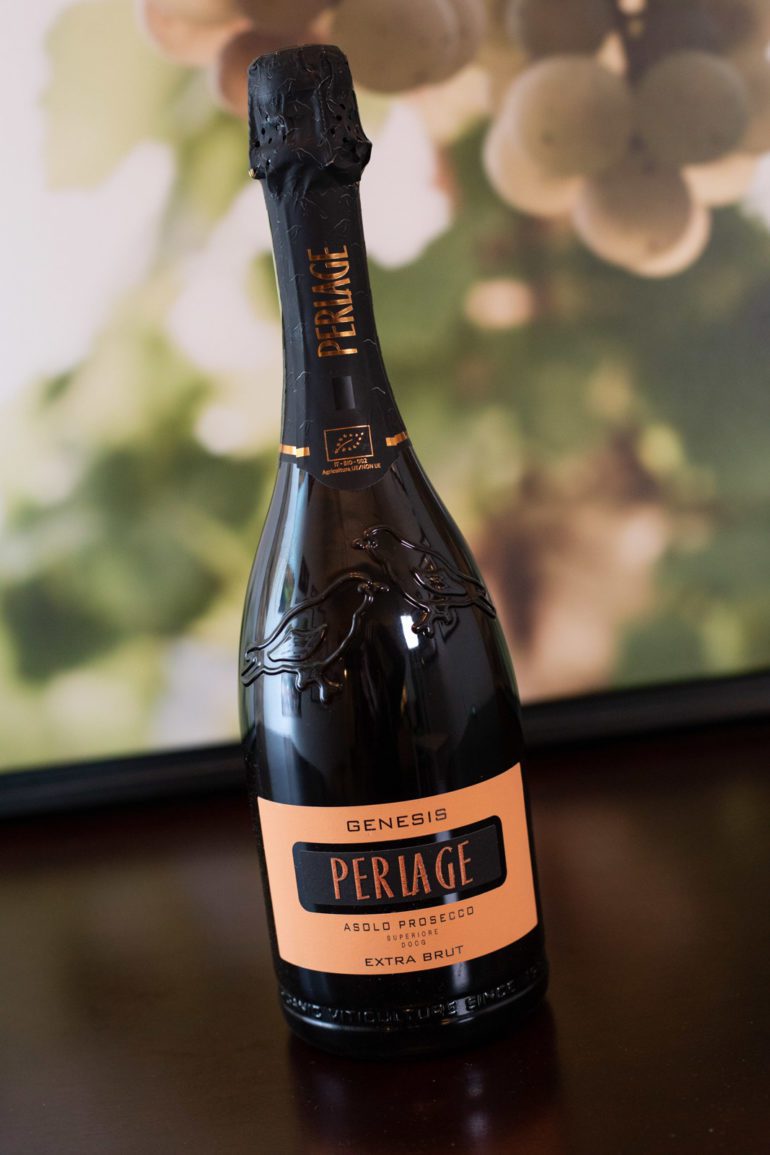 Another top selection in tis tasting report: Perlage Genesis Asolo Prosecco. ©Kevin Day/Opening a Bottle