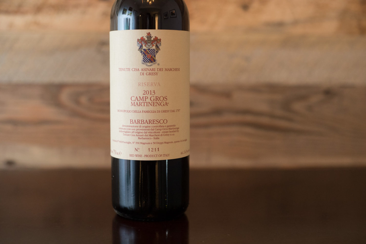 2013 Marchesi di Grèsy "Camp Gros" Martinenga Barbaresco Riserva ©Kevin Day/Opening a Bottle