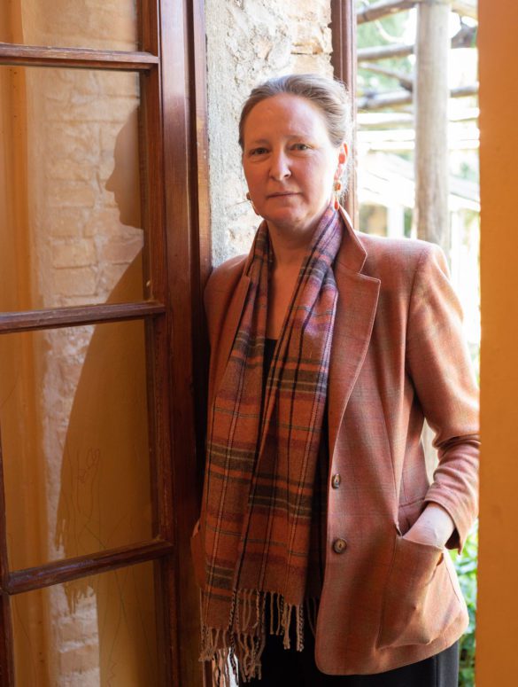 Winemaker Elisa Sesti in Montalcino. ©Kevin Day/Opening a Bottle