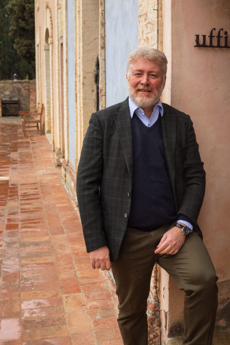 Winemaker Giovanni Poggiali of Fèlsina. ©Kevin Day/Opening a Bottle