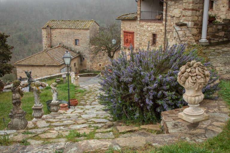 The Monteraponi estate in Radda in Chianti, Italy. ©Kevin Day/Opening a Bottle