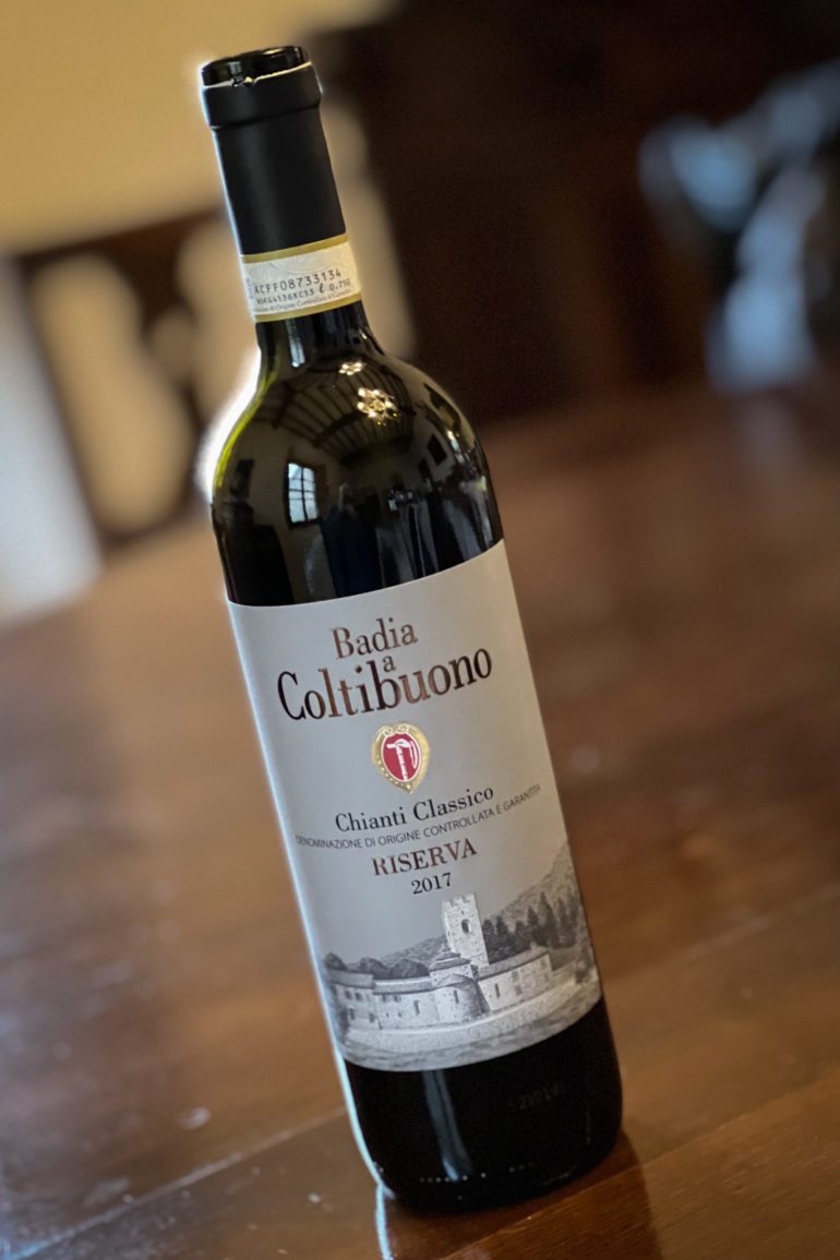 2017 Badia a Coltibuono Chianti Classico Riserva ©Kevin Day/Opening a Bottle