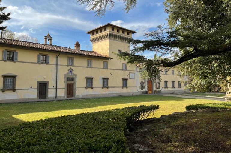 Villa Calcinaia in Montefioralle in Chianti Classico Tuscany