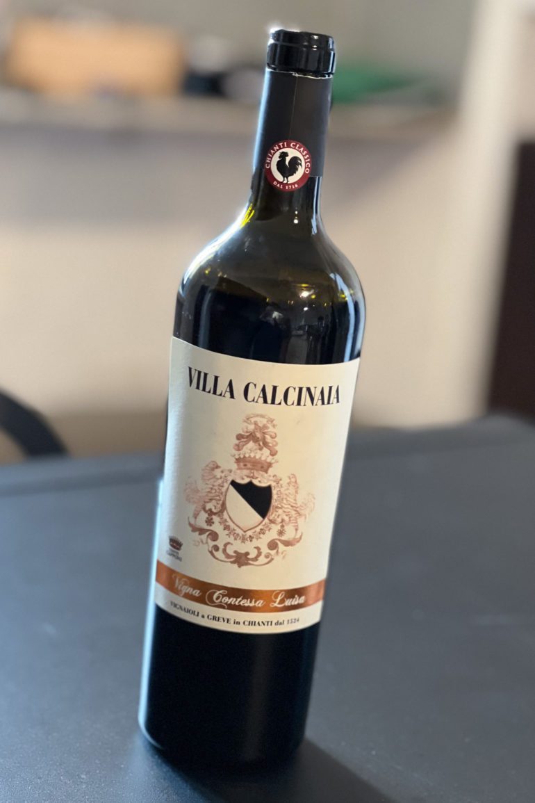 2018 Villa Calcinaia “Contessa Luisa” Chianti Classico Gran Selezione ©Kevin Day/Opening a Bottle