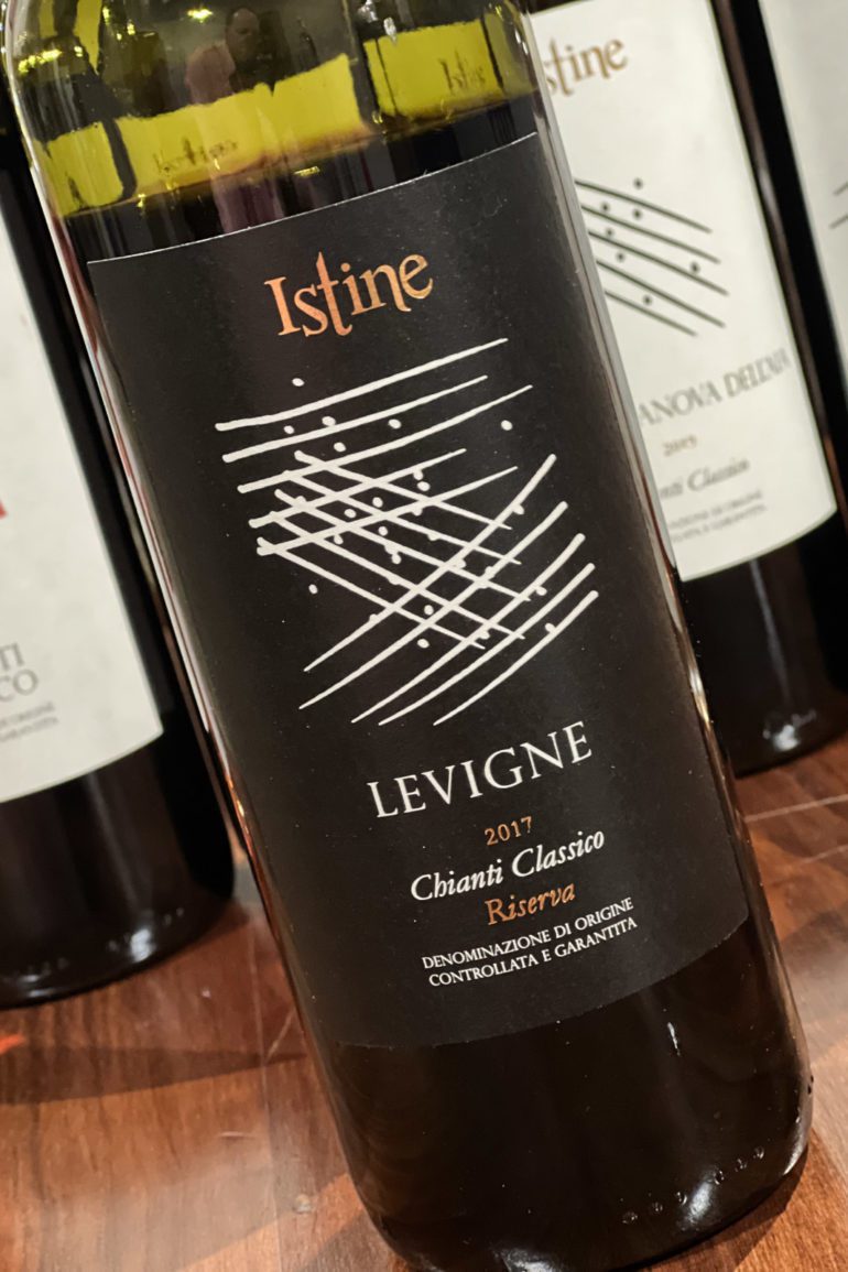 Istine's 2017 "Levigne" Chianti Classico Riserva ©Kevin Day/Opening a Bottle