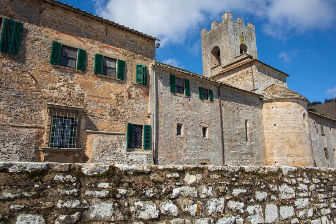 The abbey of Badia a Coltibuono ©Kevin Day