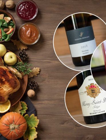 German Riesling, Austrian Sekt and Burgundy Pinot Noir with Turkey dinner