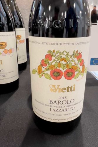 2018 Vietti Lazzarito Barolo ©Kevin Day/Opening a Bottle