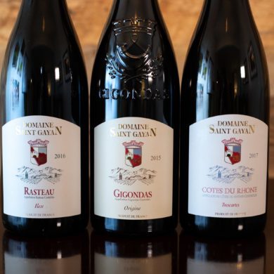 Wines of Domaine Saint Gayan ©Kevin Day/Opening a Bottle