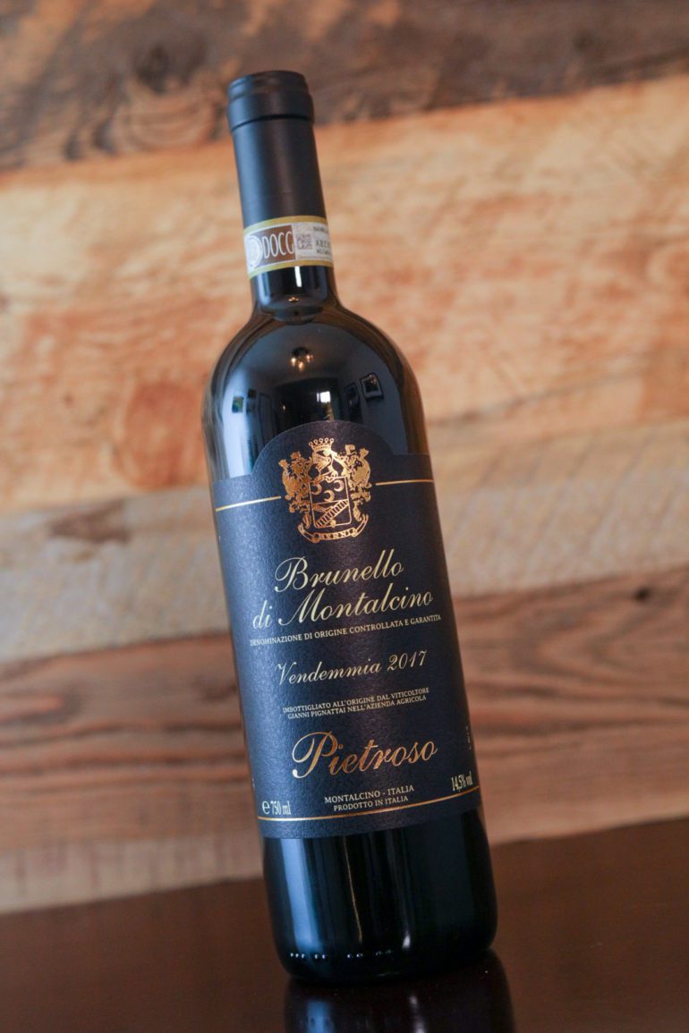 2017 Pietroso Brunello di Montalcino ©Kevin Day/Opening a Bottle