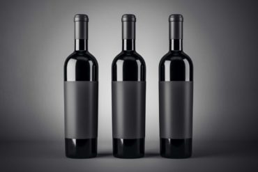 Blank wine bottles that don't tell you shit ... just like real wine bottles