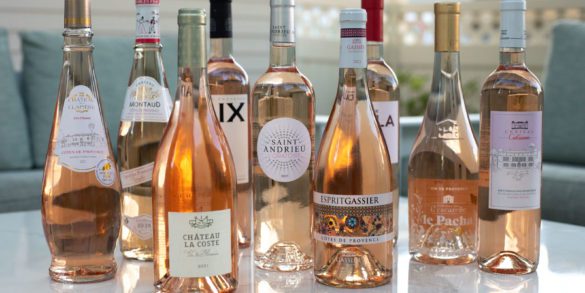 A collection of rosé wines from Provence ©Kevin Day/Opening a Bottle