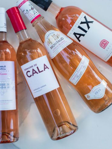 Provence Rosé wines arranged on a table ©Kevin Day/Opening a Bottle