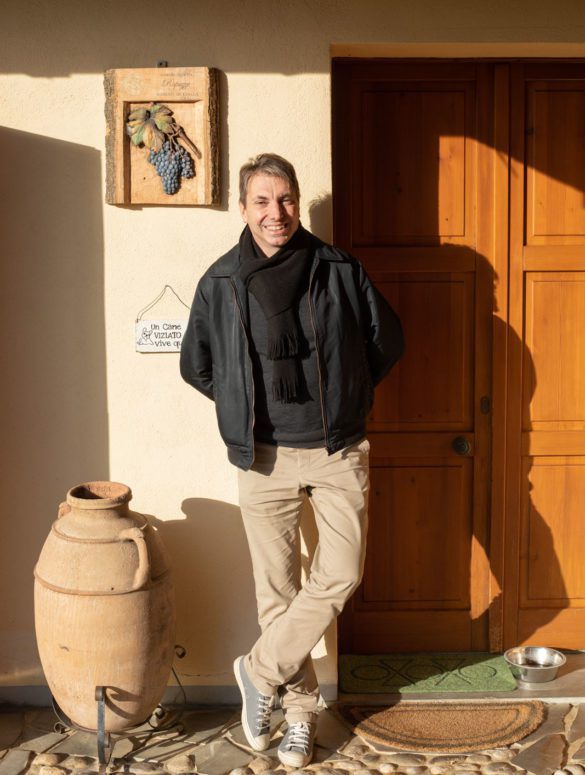 Winemaker Ivan Rapuzzi of Ronchi di Cialla. ©Kevin Day/Opening a Bottle