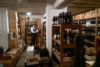 La Subida's sommelier, Mitja Sirk, in the cellar beneath Trattoria al Cacciatore. ©Kevin Day/Opening a Bottle