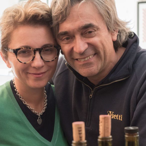 Luca Currado and Elena Penna Currado. ©Kevin Day/Opening a Bottle