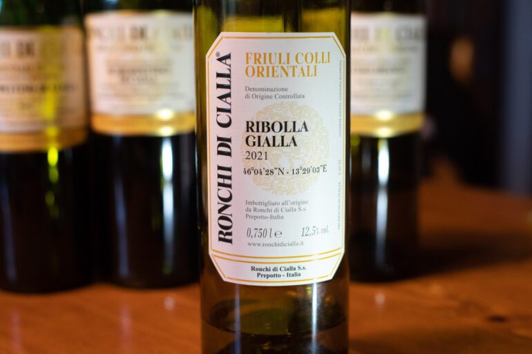 2021 Ronchi di Cialla Friuli Colli Orientali Ribolla Gialla ©Kevin Day/Opening a Bottle