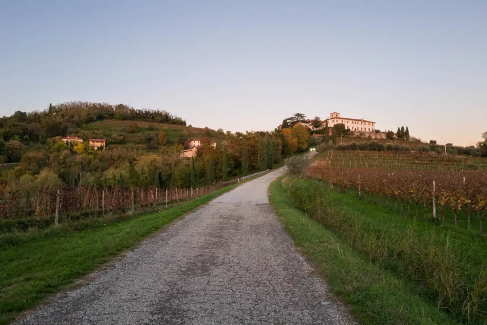 Sunset on Abbazia di Rosazzo.