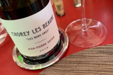 2018 Jean-Pierre Guyon "Les Bons Ores" Chorey-Les-Beaune pinot noir wine