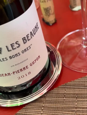 2018 Jean-Pierre Guyon "Les Bons Ores" Chorey-Les-Beaune pinot noir wine