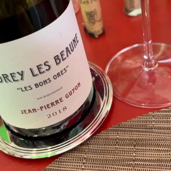 2018 Jean-Pierre Guyon "Les Bons Ores" Chorey-Les-Beaune pinot noir wine