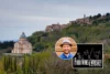 Montepulciano in Tuscany plus Kevin Day and the Food Wine Whiskey Podcast logo