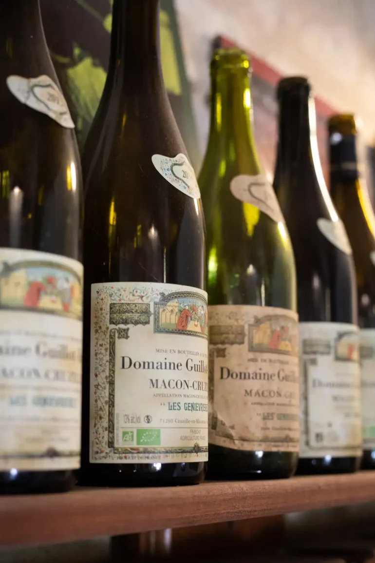 Historic wines of Domaine Guillot-Broux