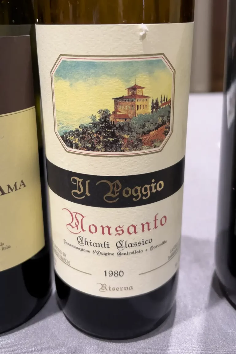 1980 Castello di Monsanto “Il Poggio” Chianti Classico Riserva