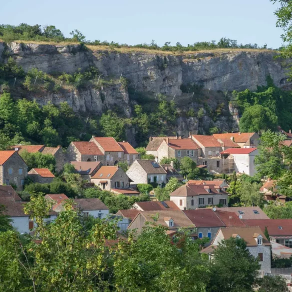 A village in the Hautes Côtes de Beaune.
