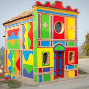 Brunate Chapel, La Morra, Italy