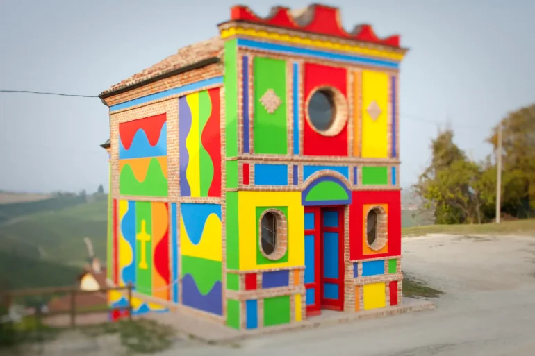 Brunate Chapel, La Morra, Italy