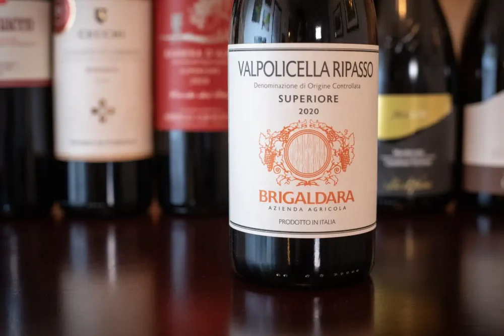 Brigaldara's Valpolicella Ripasso Superiore demonstrates Italian wine label terms.