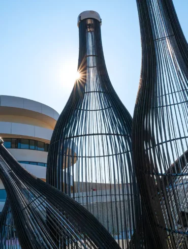 Exterior of the new Cité du Climat Beaune