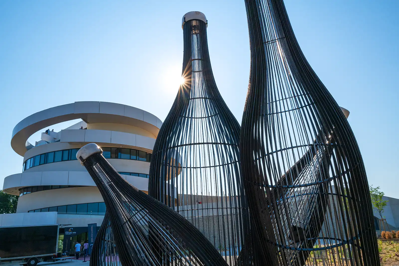 Exterior of the new Cité du Climat Beaune