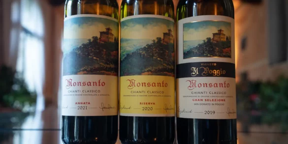 Castello di Montsanto Chianti Classico wine bottles