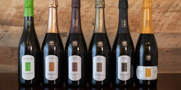 Adami's fleet of Prosecco wines