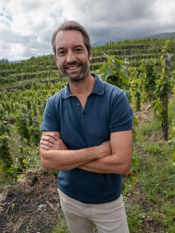 Salvino Benanti of the Sicilian Benanti family winery