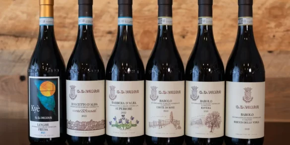 The pro folio of wines from Barolo's G.D. Vajra