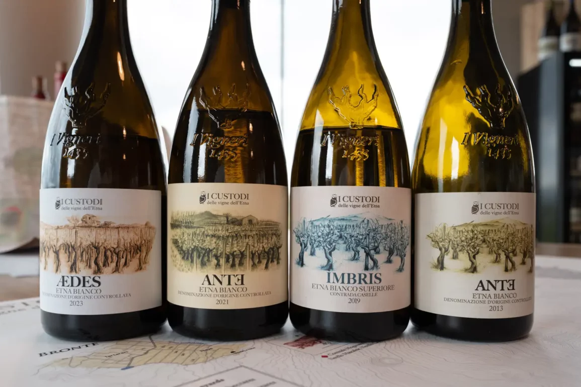 The Etna Bianco wines of I Custodi delle Vigne dell'Etna