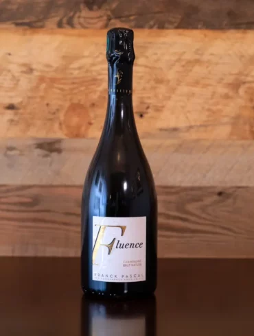 Bottle of Non-vintage Franck Pascal "Fluence" Champagne Brut Nature