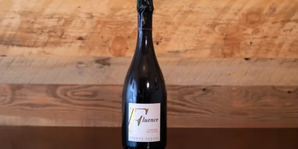 Bottle of Non-vintage Franck Pascal "Fluence" Champagne Brut Nature